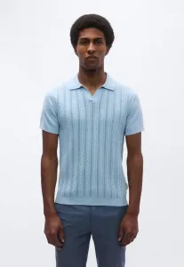 Базовая футболка с v-образным вырезом Lindbergh, Sky Blue