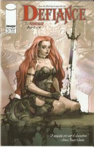 Defiance #3 (The Messenger: Part 3) June 2002 (Image Comics)