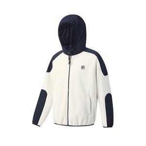 Теннисная куртка velvet feel для мужчин FILA, белый