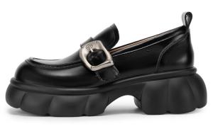 Лоферы женские черные C°Banner