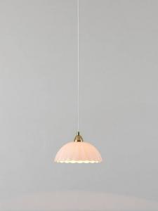 Подвесной потолочный светильник Flower Glass houseof, White/Brass