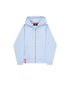 ALPHA INDUSTRIES Толстовка в небесно-голубом цвете