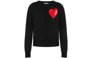 Трикотажная футболка женская черная MOSCHINO