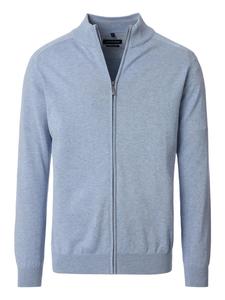 Базовый кардиган светло-голубого цвета Casa moda