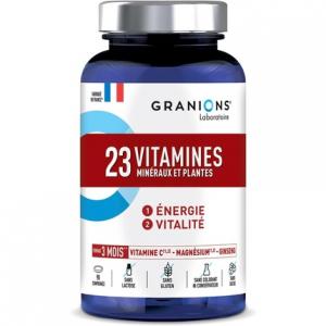 23 витамина Мультивитамины с магнием, витамином D, витамином C и цинком Granions