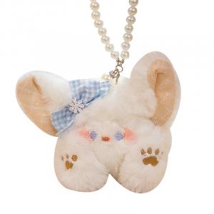 Плюшевая кукла Chirp Dog, Nuan Rabbit, Lamb Sheep, Meow Fox высотой 10 см MERCONSER, Mimi Fox
