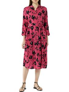 Длинное платье comma, розовый