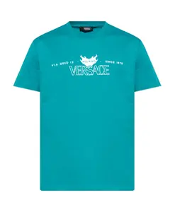 Футболка с логотипом Versace, синий