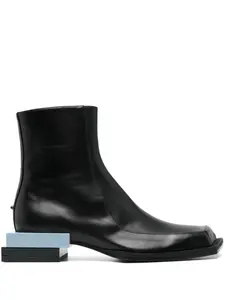 Кожаные ботинки STEVENMA, черный