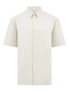 Рубашка с короткими рукавами и нагрудным карманом Ferragamo, белый