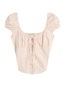 Блуза Bershka, Powder/Dark Pink