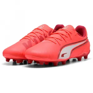 Футбольные бутсы Puma King Match FG/AG, красный