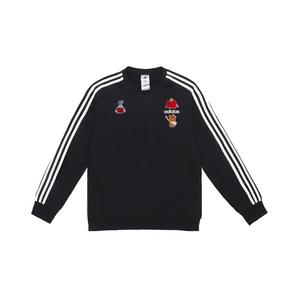 Свитшот мужской с 3 полосками Adidas, черный