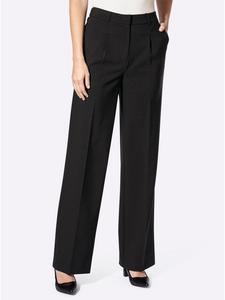 Тканевые брюки Heine, черный