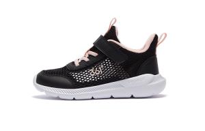 361°KIDS Амортизирующие износостойкие дышащие нескользящие низкие детские беговые кроссовки black pink kids