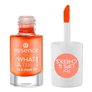 Какой потрясающий оттенок! Тинт для губ и щек. Essence, 03 Peachy Vibes (peach)