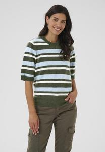 Футболка Bon'A Parte BPWONDA, Green Blue Stripe/Green