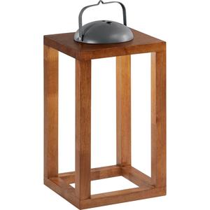 Настольная лампа на аккумуляторе Fabas Luce, 20x20x41 см, ореховый