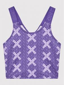 Топ regular fit K15598 Kenzo Kids, фиолетовый