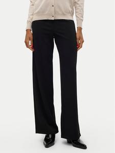 Брюки из ткани wide leg Berlin 10318454 Vero Moda, чёрный