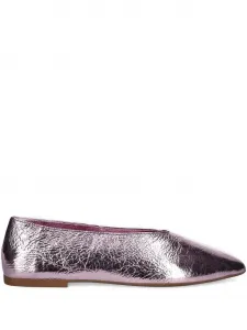 Балетки с эффектом металлик Jeffrey Campbell, фиолетовый