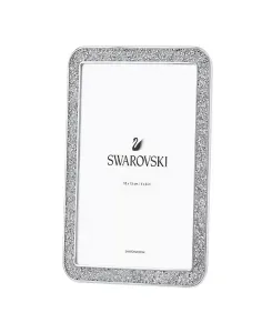 Маленькая фоторамка Minera Swarovski, silver