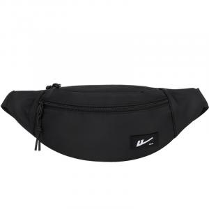 Воин Нейлоновый Поясной Рюкзак Кроссбоди Слинг-сумка Обычный Унисекс Черный, Черный[Кулон Астронавт]