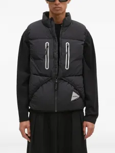 Стеганый жилет Gramicci, черный