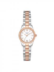 Glanzstücke München Часы из нержавеющей стали в серебристо-розово-золотом исполнении