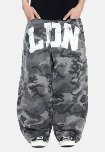 Потертые мешковатые джинсы Jaded London, Camo