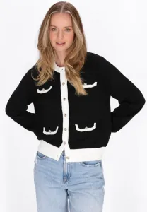 Кардиган Dreimaster, Black Offwhite