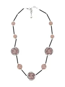 Ожерелье с застежкой-карабином Emporio Armani, серебристый