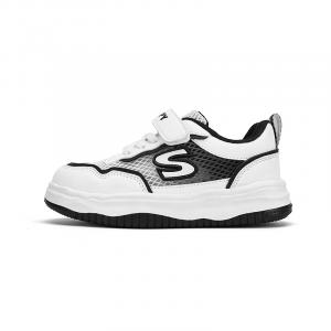 SNOOPY Низкие детские кроссовки для скейтбординга, градиентные, черные