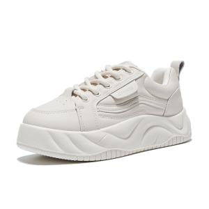 Женские скейтерские кеды Medd с низким верхом, бежево-желтые