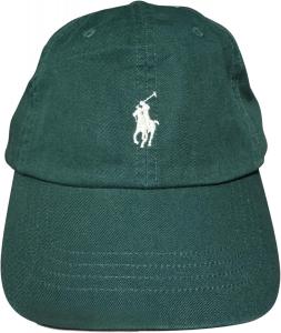 Polo Ralph Lauren мужская бейсболка из хлопчатобумажного чино, Forest Green