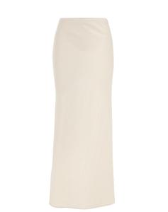 Юбка миди WE Fashion Skirt, белый