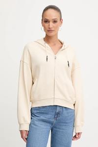 Хлопковая толстовка Pinko, бежевый