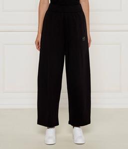 Спортивные штаны женские Armani Exchange свободного кроя, черный