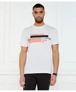 Футболка «Глэмпинг» Relaxed fit Boss Green, белый