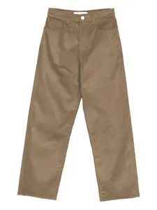 Брюки с завышенной талией Róhe, нейтральный