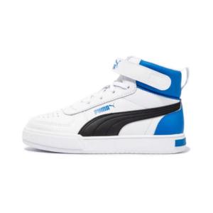Кроссовки для скейтбординга Caven Kids PS Mid-top белые/черные/гоночные синие Puma, белый/черный/синий