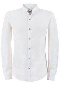 STOCKERPOINT Классическая рубашка 'Vettel' с удобным кроем и пуговицами в белом цвете