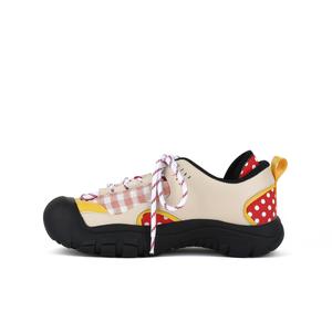 Ritai Женские повседневные однотонные туфли в желтый горошек