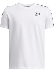 Спортивная футболка Icon Taped T-Shirt белого цвета Under Armour