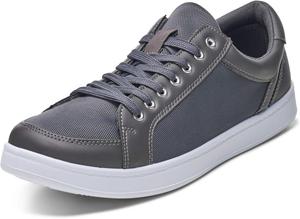 Мужские модные кроссовки Alpine Swiss David на шнуровке, низкие, в стиле ретро, теннисные кроссовки, серый