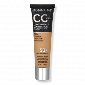 Коррекция тона кожи с помощью CC-крема, SPF 50+ Dermablend, 45N (medium to tan)
