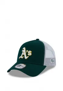 Бейсболка с регулируемой застежкой-молнией oakland athletics mlb team script aframe. New Era, Weiss