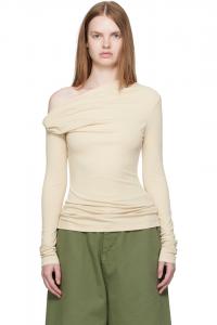 Paris Georgia Бежевый элементарный топ Манахоу