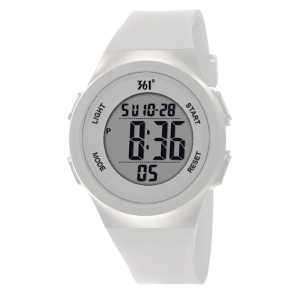 361° Часы с электронным механизмом унисекс черный циферблат