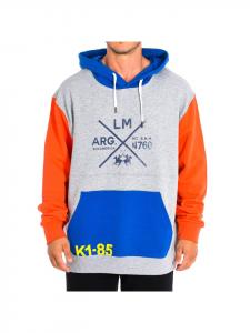 Толстовка серого цвета La Martina